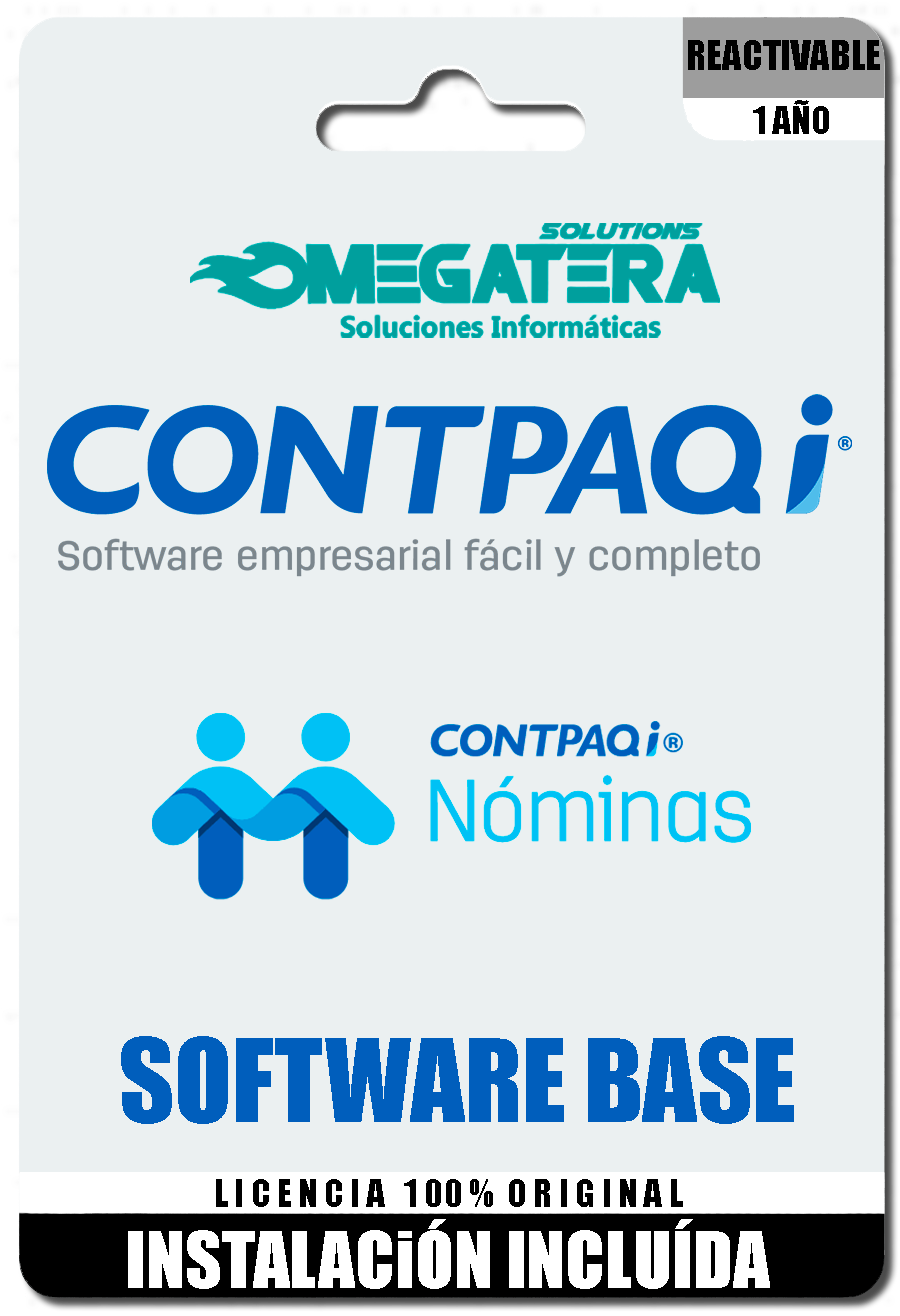 CONTPAQi MULTIEMPRESA - SOFTWARE BASE - REACTIVABLE CONTPAQi MULTIEMPRESA - SOFTWARE BASE - REACTIVABLE